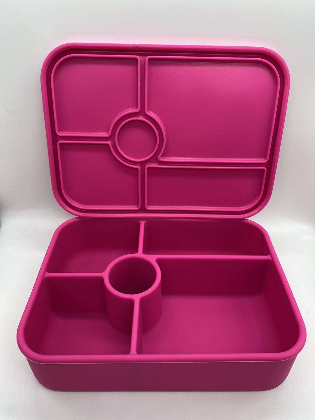 Pink 5 Compartment Bento